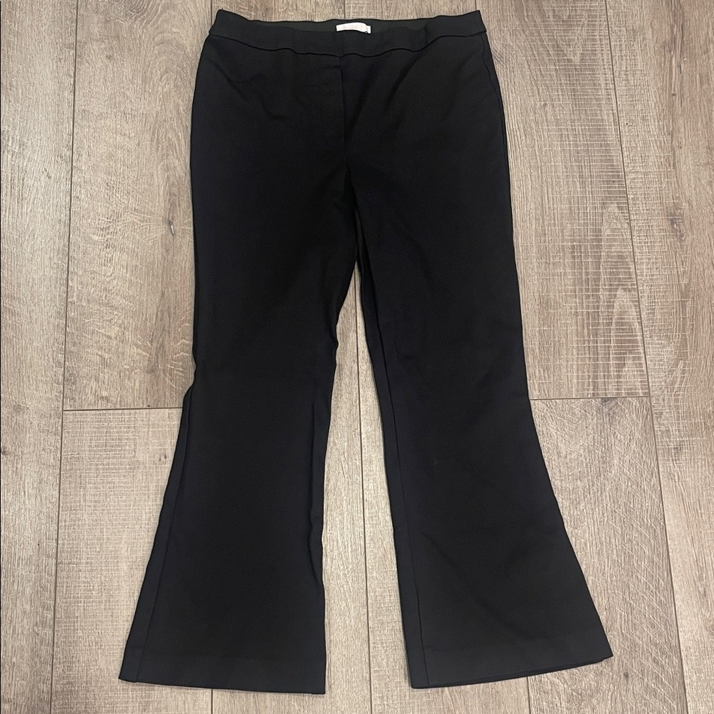 H&M Black Flared Dress Pants Size Medium
